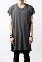 画像をギャラリービューアに読み込む, N/07 KIMONO-SLEEVE T-SHIRT / DERABE CLAIR FINE (DARK GREY)