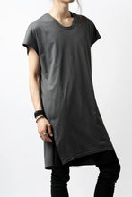 画像をギャラリービューアに読み込む, N/07 KIMONO-SLEEVE T-SHIRT / DERABE CLAIR FINE (DARK GREY)