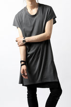 画像をギャラリービューアに読み込む, N/07 KIMONO-SLEEVE T-SHIRT / DERABE CLAIR FINE (DARK GREY)