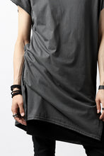 画像をギャラリービューアに読み込む, N/07 KIMONO-SLEEVE T-SHIRT / DERABE CLAIR FINE (DARK GREY)