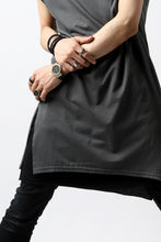 画像をギャラリービューアに読み込む, N/07 KIMONO-SLEEVE T-SHIRT / DERABE CLAIR FINE (DARK GREY)