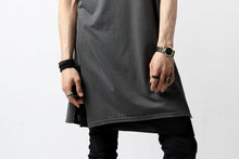 画像をギャラリービューアに読み込む, N/07 KIMONO-SLEEVE T-SHIRT / DERABE CLAIR FINE (DARK GREY)