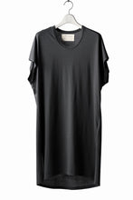 画像をギャラリービューアに読み込む, N/07 KIMONO-SLEEVE T-SHIRT / DERABE CLAIR FINE (DARK GREY)