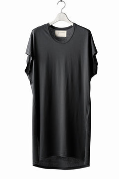 画像をギャラリービューアに読み込む, N/07 KIMONO-SLEEVE T-SHIRT / DERABE CLAIR FINE (DARK GREY)