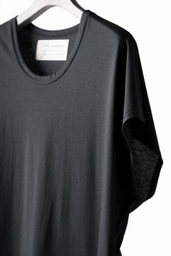 画像をギャラリービューアに読み込む, N/07 KIMONO-SLEEVE T-SHIRT / DERABE CLAIR FINE (DARK GREY)
