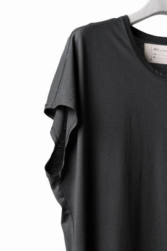 画像をギャラリービューアに読み込む, N/07 KIMONO-SLEEVE T-SHIRT / DERABE CLAIR FINE (DARK GREY)