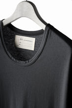 画像をギャラリービューアに読み込む, N/07 KIMONO-SLEEVE T-SHIRT / DERABE CLAIR FINE (DARK GREY)