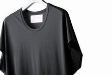 画像をギャラリービューアに読み込む, N/07 KIMONO-SLEEVE T-SHIRT / DERABE CLAIR FINE (DARK GREY)