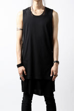 画像をギャラリービューアに読み込む, N/07 SLEEVELESS TOPS / DERABE CLAIR FINE (BLACK)