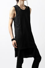 画像をギャラリービューアに読み込む, N/07 SLEEVELESS TOPS / DERABE CLAIR FINE (BLACK)