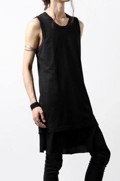 画像をギャラリービューアに読み込む, N/07 SLEEVELESS TOPS / DERABE CLAIR FINE (BLACK)