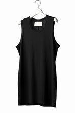 画像をギャラリービューアに読み込む, N/07 SLEEVELESS TOPS / DERABE CLAIR FINE (BLACK)