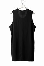 画像をギャラリービューアに読み込む, N/07 SLEEVELESS TOPS / DERABE CLAIR FINE (BLACK)