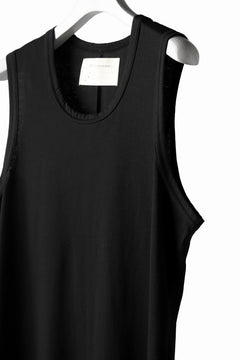 画像をギャラリービューアに読み込む, N/07 SLEEVELESS TOPS / DERABE CLAIR FINE (BLACK)