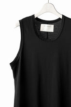 画像をギャラリービューアに読み込む, N/07 SLEEVELESS TOPS / DERABE CLAIR FINE (BLACK)