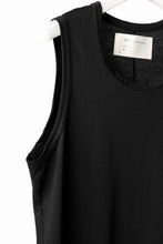 画像をギャラリービューアに読み込む, N/07 SLEEVELESS TOPS / DERABE CLAIR FINE (BLACK)