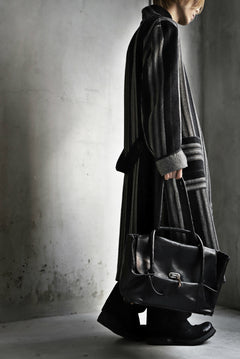 画像をギャラリービューアに読み込む, ierib ONE SHOULDER BOSTON BAG / smooth horse leather (BLACK)