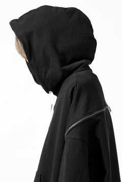 画像をギャラリービューアに読み込む, FACETASM ZIPPER SWEAT HOODIE (BLACK)