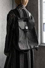 画像をギャラリービューアに読み込む, ierib BARK 2WAY HAND RUCKSACK / FVT Oiled Horse (BLACK)