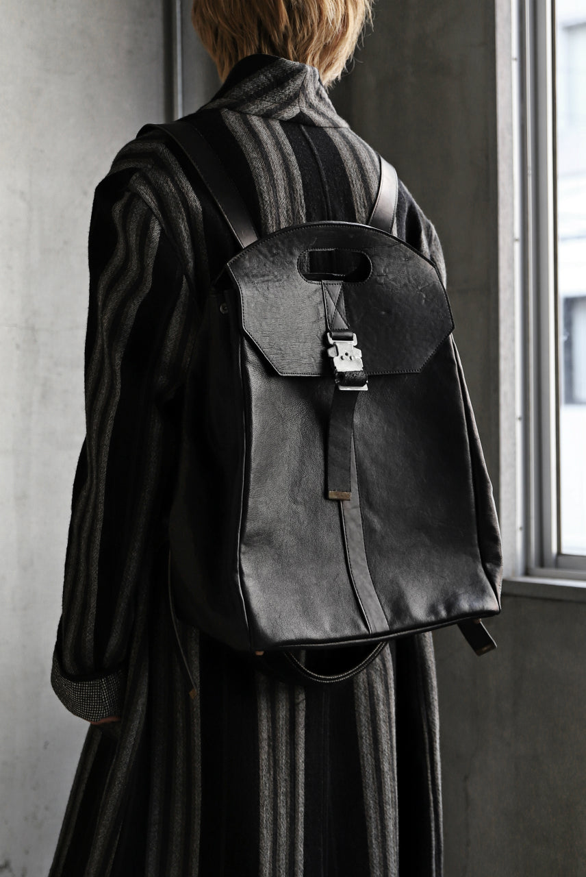 画像をギャラリービューアに読み込む, ierib BARK 2WAY HAND RUCKSACK / FVT Oiled Horse (BLACK)