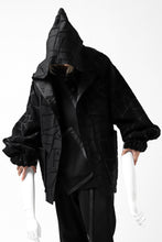画像をギャラリービューアに読み込む, SOSNOVSKA TANGLED LINED JACKET (BLACK)