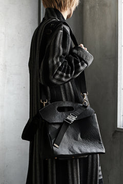 画像をギャラリービューアに読み込む, ierib BARK 2WAY HAND SHOULDER BAG / FVT Oiled Horse (BLACK)