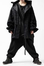 画像をギャラリービューアに読み込む, SOSNOVSKA TANGLED LINED JACKET (BLACK)