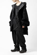 画像をギャラリービューアに読み込む, SOSNOVSKA TANGLED LINED JACKET (BLACK)