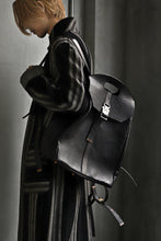 画像をギャラリービューアに読み込む, ierib BARK 2WAY HAND RUCKSACK / FVT Oiled Horse (BLACK)