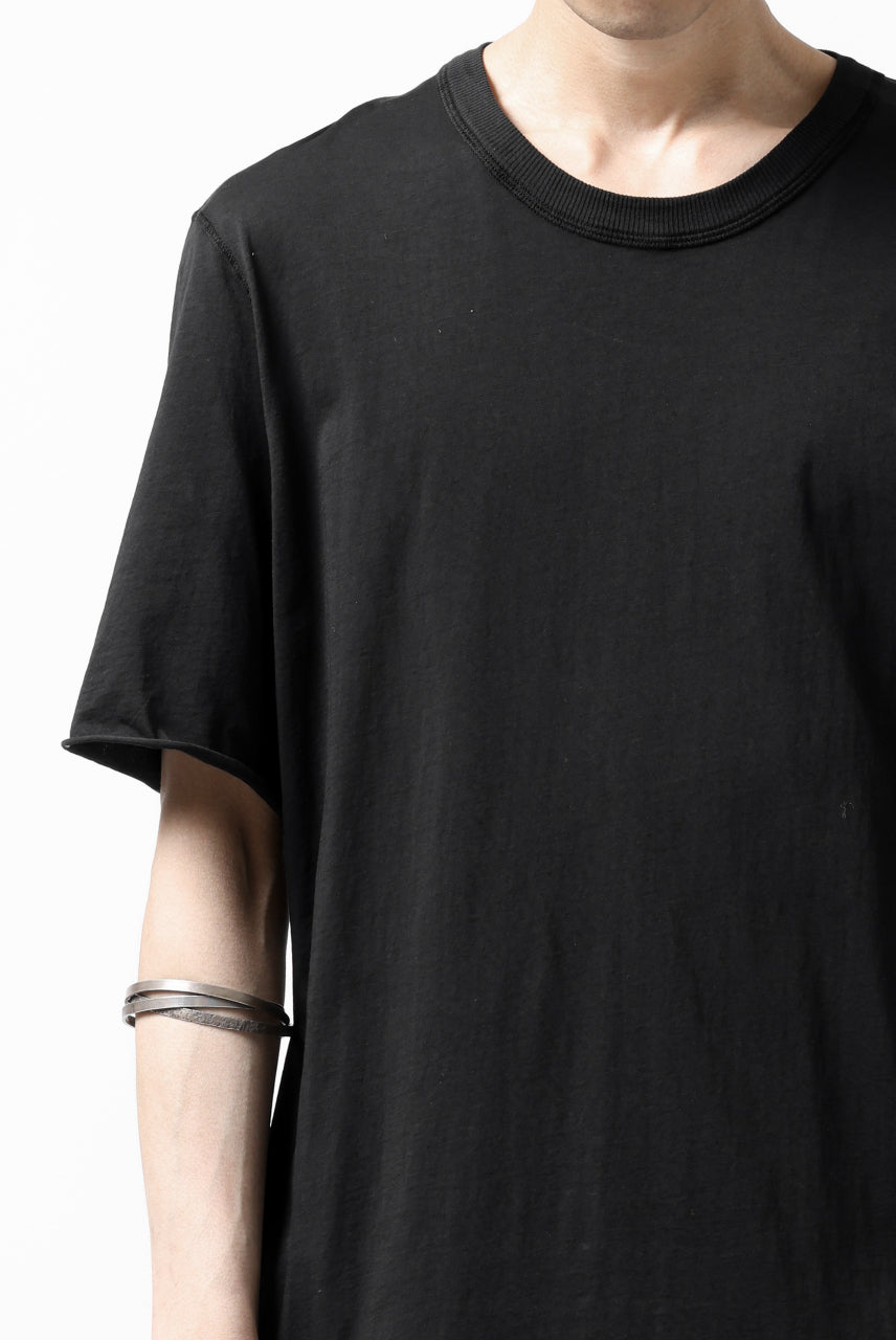 画像をギャラリービューアに読み込む, 11 BY BORIS BIDJAN SABERI SHORT SLEEVE TEE "T-S1B-F1101" / OBJECT DYED (BLACK)