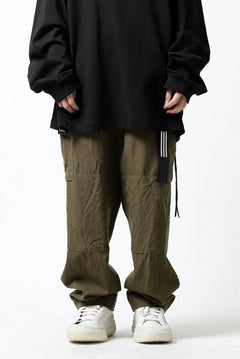 画像をギャラリービューアに読み込む, COLINA BDU PANTS / WASHABLE WOOL GABARDINE (OLIVE KHAKI)