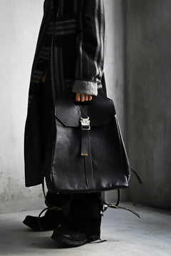 画像をギャラリービューアに読み込む, ierib BARK 2WAY HAND RUCKSACK / FVT Oiled Horse (BLACK)