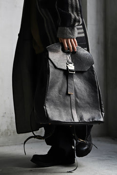 画像をギャラリービューアに読み込む, ierib BARK 2WAY HAND RUCKSACK / FVT Oiled Horse (BLACK)