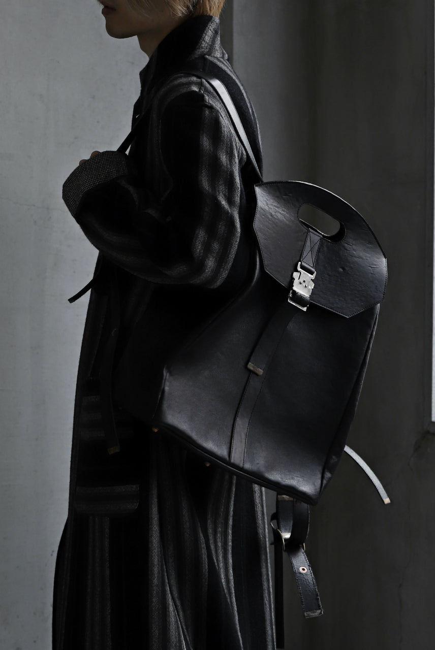 画像をギャラリービューアに読み込む, ierib BARK 2WAY HAND RUCKSACK / FVT Oiled Horse (BLACK)