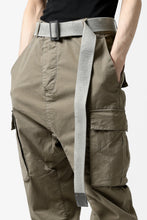 画像をギャラリービューアに読み込む, BORIS BIDJAN SABERI FABRIC & PLATE BELT / OBJECT DYED "BELT5-SIN" (CARBON GREY)