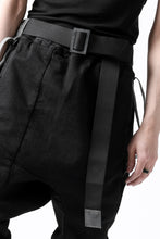 画像をギャラリービューアに読み込む, BORIS BIDJAN SABERI FABRIC & PLATE BELT / OBJECT DYED "BELT5-SIN" (BLACK)
