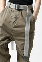 画像をギャラリービューアに読み込む, BORIS BIDJAN SABERI FABRIC & PLATE BELT / OBJECT DYED "BELT5-SIN" (CARBON GREY)