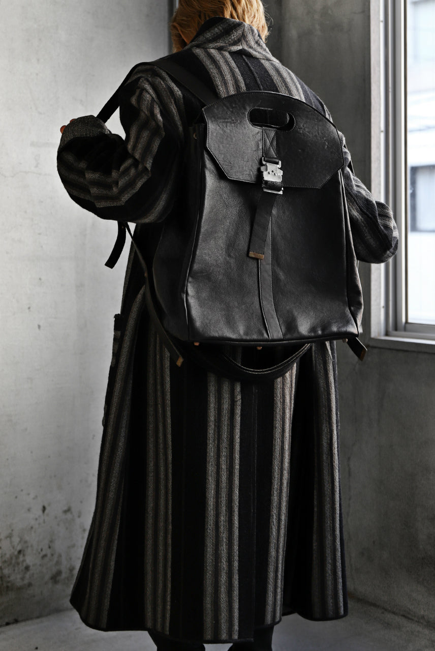 画像をギャラリービューアに読み込む, ierib BARK 2WAY HAND RUCKSACK / FVT Oiled Horse (BLACK)