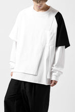 画像をギャラリービューアに読み込む, FACETASM CRAZY LAYERED LS TEE (WHITE)