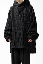 画像をギャラリービューアに読み込む, SOSNOVSKA TANGLED LINED JACKET (BLACK)