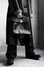 画像をギャラリービューアに読み込む, ierib BARK 2WAY HAND SHOULDER BAG / FVT Oiled Horse (BLACK)