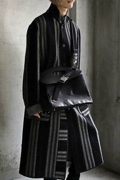 画像をギャラリービューアに読み込む, ierib BARK 2WAY HAND SHOULDER BAG / FVT Oiled Horse (BLACK)