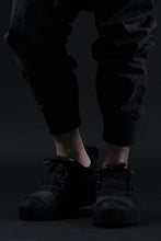 画像をギャラリービューアに読み込む, BORIS BIDJAN SABERI HORSE LEATHER LOW CUT SNEAKER / WASHED AND HAND TREATED "BAMBA2.1" (BLACK)