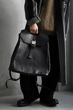 画像をギャラリービューアに読み込む, ierib BARK 2WAY HAND RUCKSACK / FVT Oiled Horse (BLACK)
