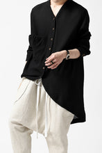 Load image into Gallery viewer, SOSNOVSKA OPEN SOFT SHIRT (BLACK)