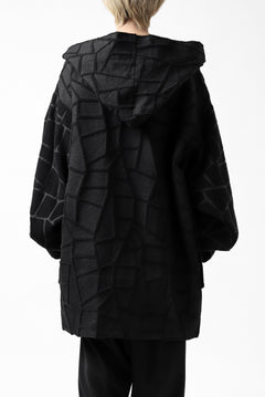 画像をギャラリービューアに読み込む, SOSNOVSKA TANGLED LINED JACKET (BLACK)