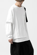 画像をギャラリービューアに読み込む, FACETASM CRAZY LAYERED LS TEE (WHITE)