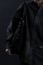 画像をギャラリービューアに読み込む, ISAMU KATAYAMA BACKLASH TOTE BAG / DOUBLE SHOULDER OBJECT DYED (BLACK)