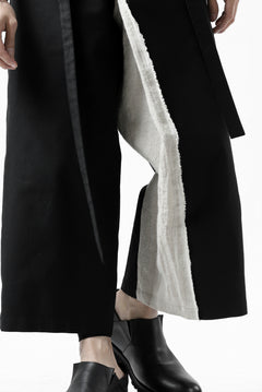 画像をギャラリービューアに読み込む, Y's BANG ON! No.149 2WAY WRAPWAIST PANTS (BLACK)