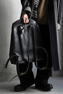 画像をギャラリービューアに読み込む, ierib BARK 2WAY HAND RUCKSACK / FVT Oiled Horse (BLACK)